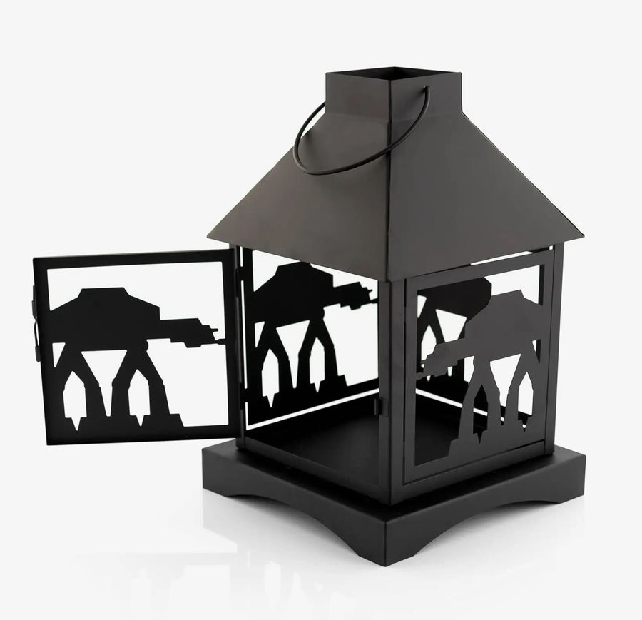 Black At-At Iron Lantern