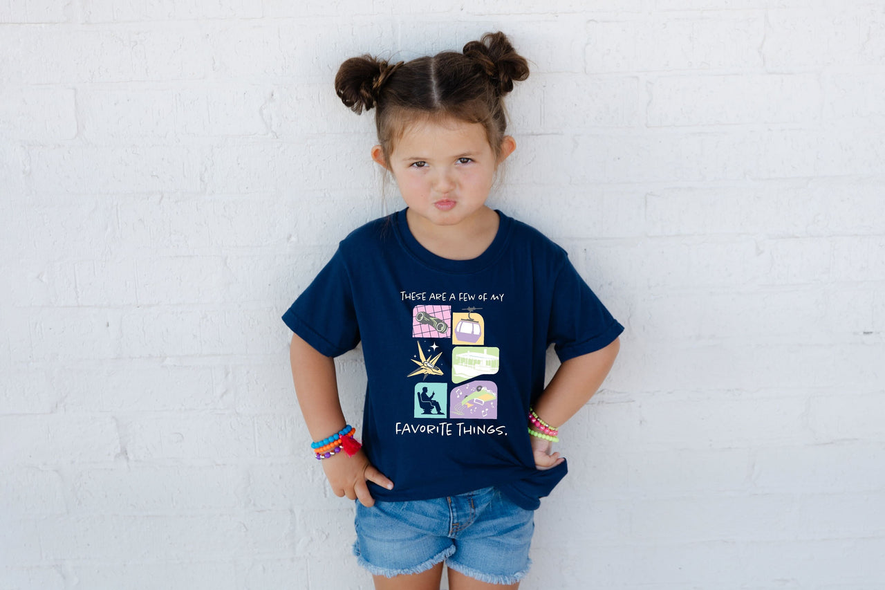 YOUTH -Navy Few Of My Favorite Things Tee (Pre-Order)