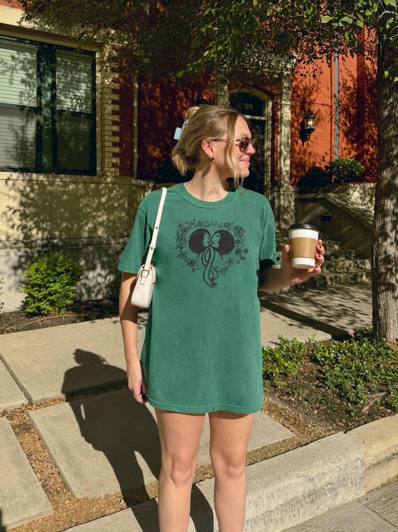 Light Green Magical Minnie Ribbon Tee (Pre-Order)