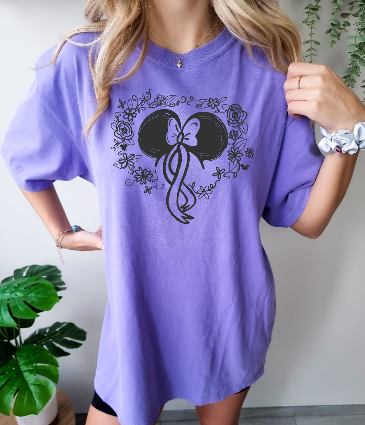 Violet Magical Minnie Ribbon Tee (Pre-Order)