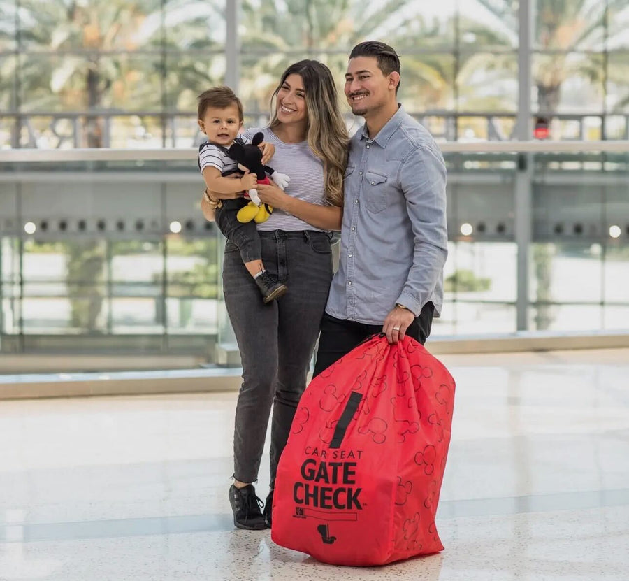 Car Seat Red Gate Check Travel Bag