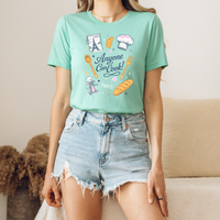 Thumbnail for Heather Mint  -Anyone Can Cook Tee (Pre-Order)