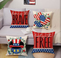 Thumbnail for Decorative Patriotic Throw Pillow Cover Set (Pre-Order)