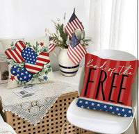 Thumbnail for Decorative Patriotic Throw Pillow Cover Set (Pre-Order)