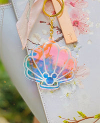 Thumbnail for Mermaid Shell Iridescent Acrylic Charm