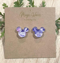 Thumbnail for Stud Purple Wall Earrings (Pre-Order)