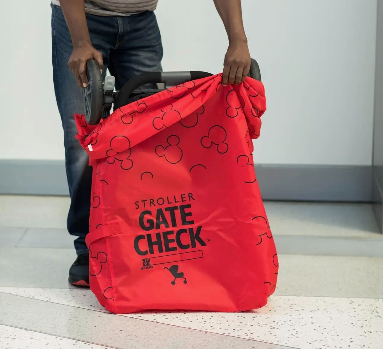 Stroller Red Gate Check Travel Bag