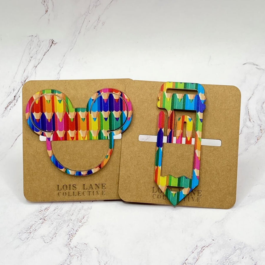 Pencil and Mouse Bookmark (Pre-Order)
