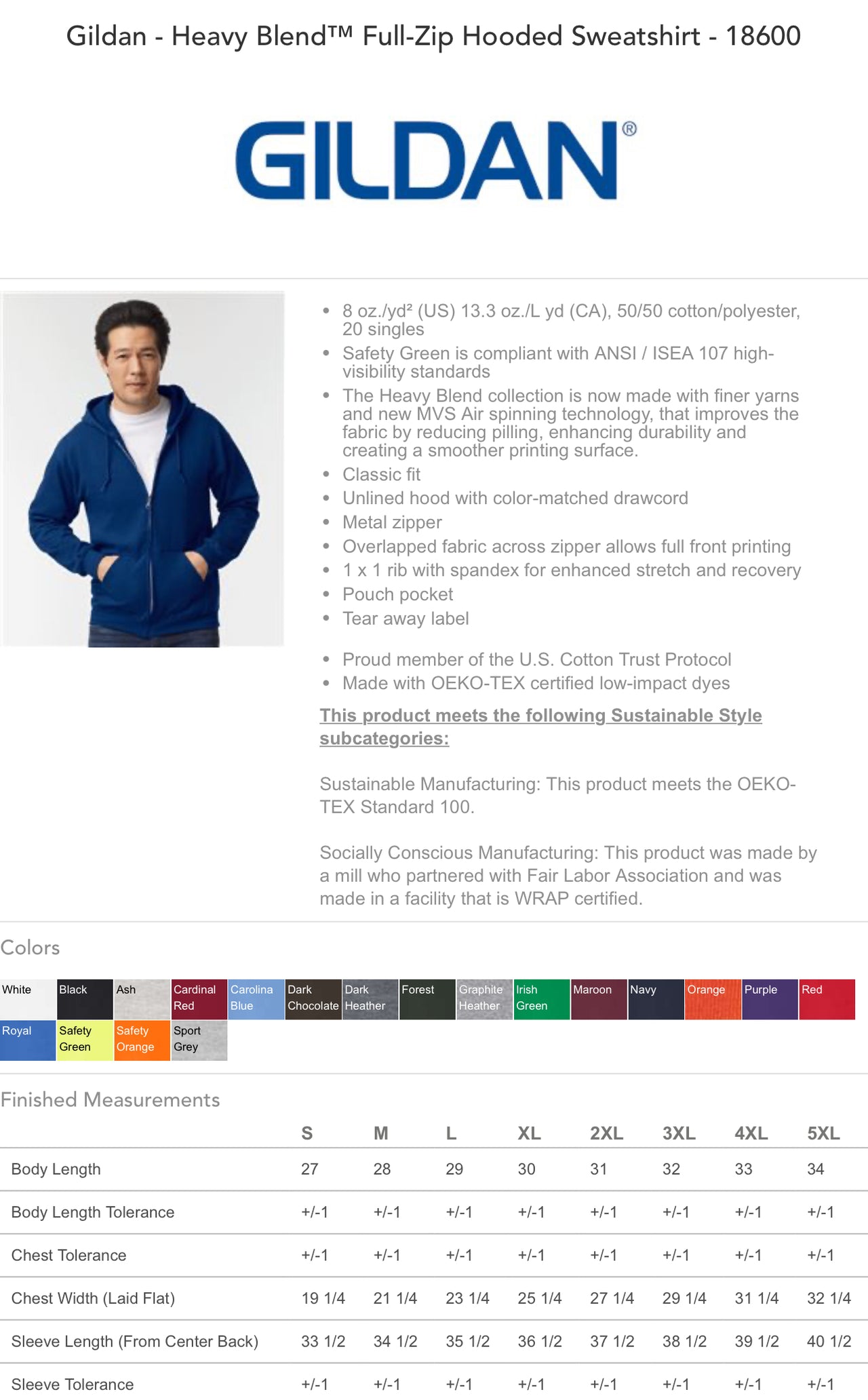 Full Zip Navy Mousenorah Embroidered Hooded Jacket (Pre-Order)