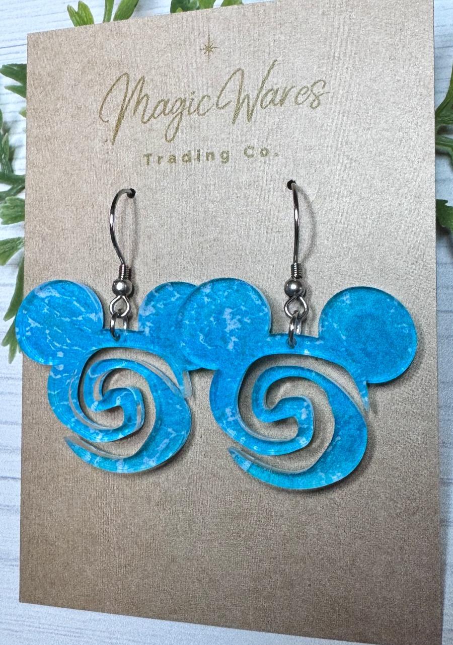 Dangle Ocean Earrings  (Pre-Order)