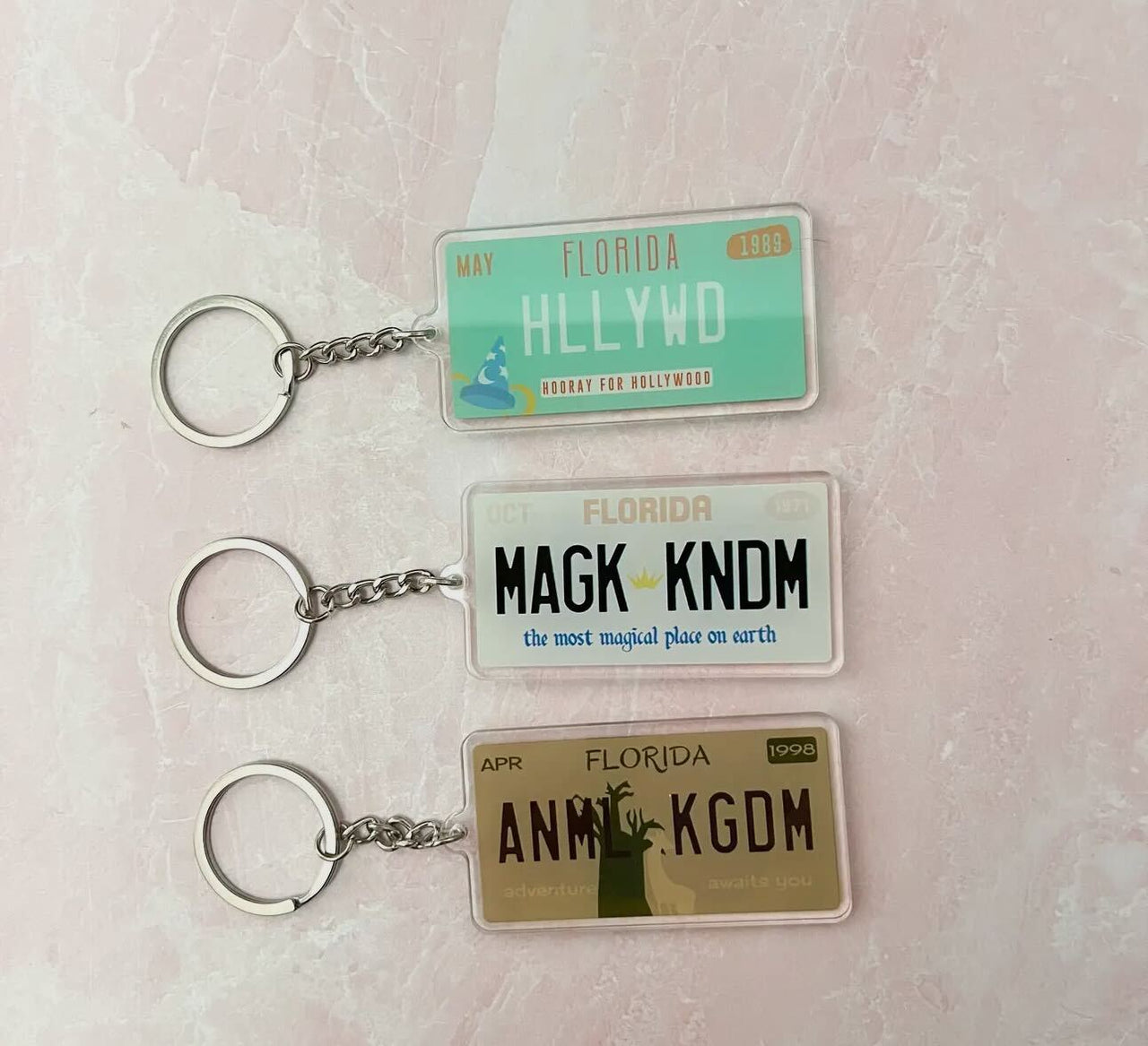 Park License Keychain