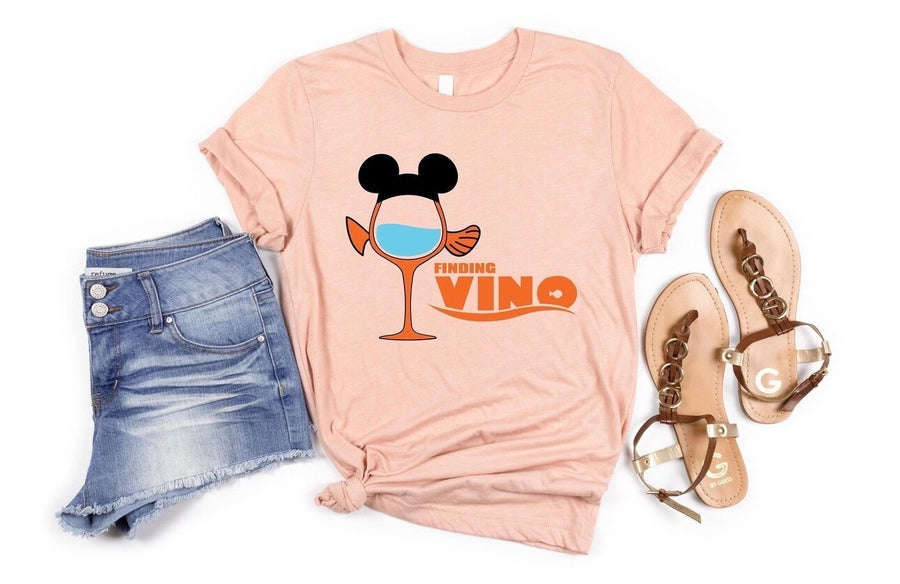 Peachy Finding Vino Tee (Pre-Order)