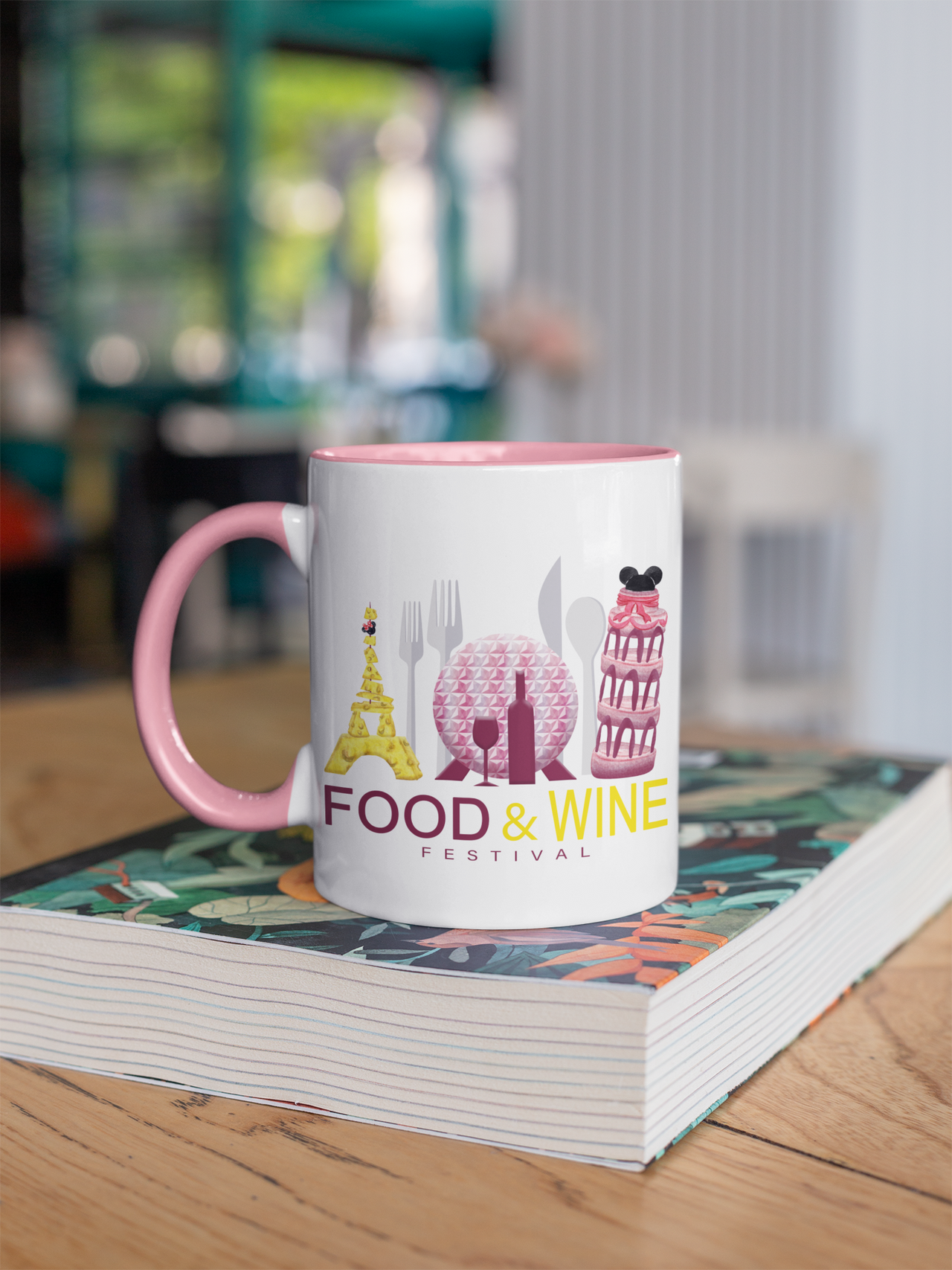 11 oz Food and WIne Coffee Mug (Pre-Order)
