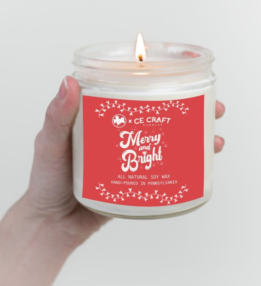 16 oz- Merry and Bright Candle (Pre-order)