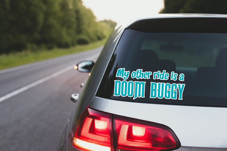 My Other Ride Is A Doom Buggy Car Decal  (Pre-Order)