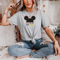 Thumbnail for Sports Grey Never Too Old  Embroidered Tee (Pre-Order)