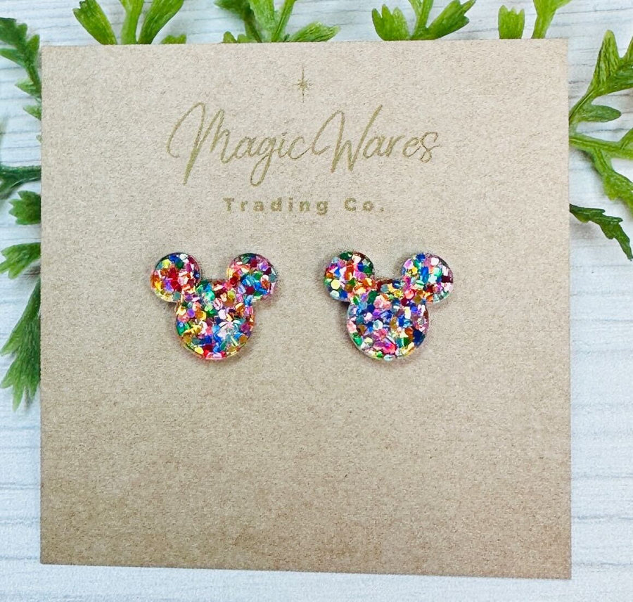 Stud Core Memory Mouse Earrings