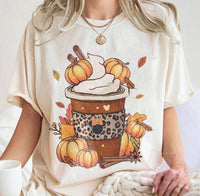 Thumbnail for Ivory Pumpkin Spice Park Days Tee (Pre-Order)