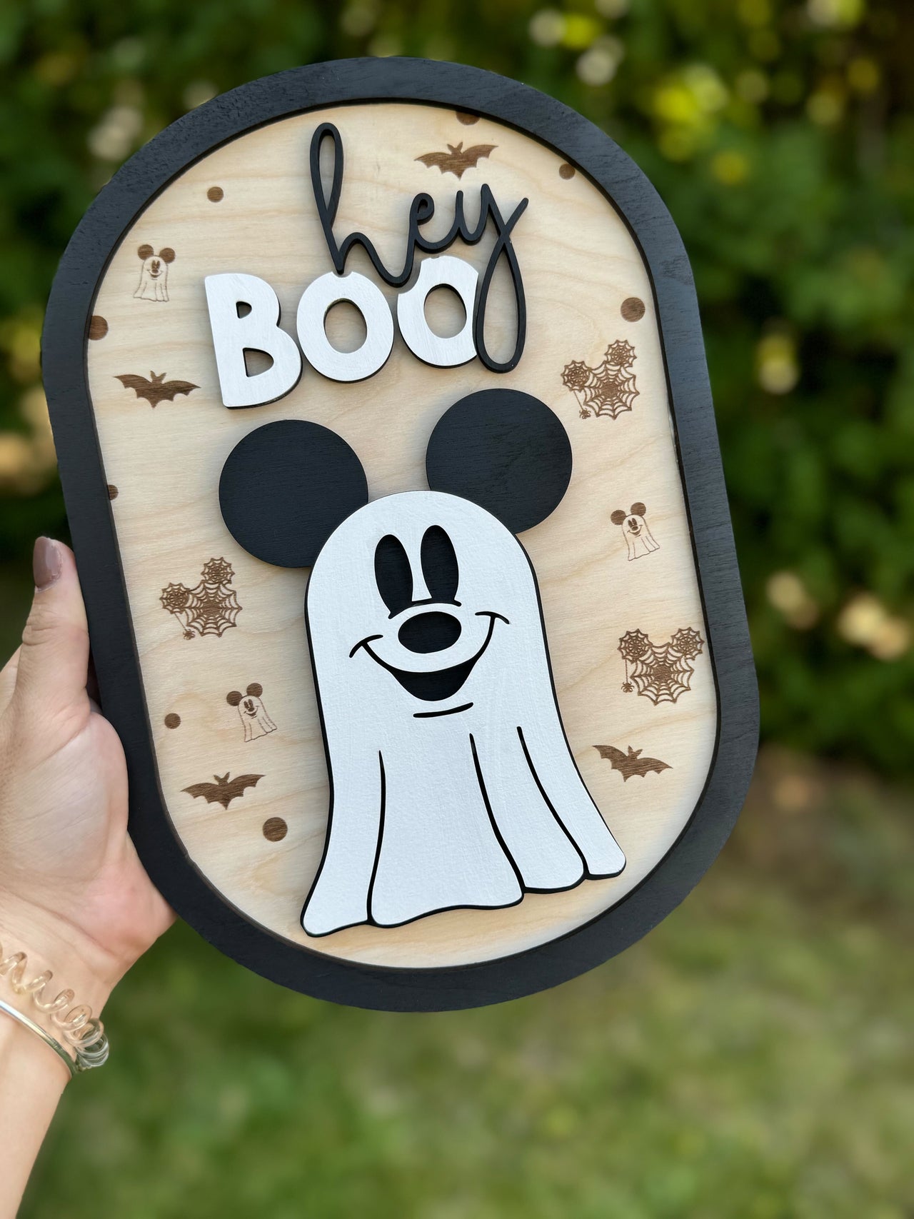 Hey Boo Decor Sign (Pre-Order)