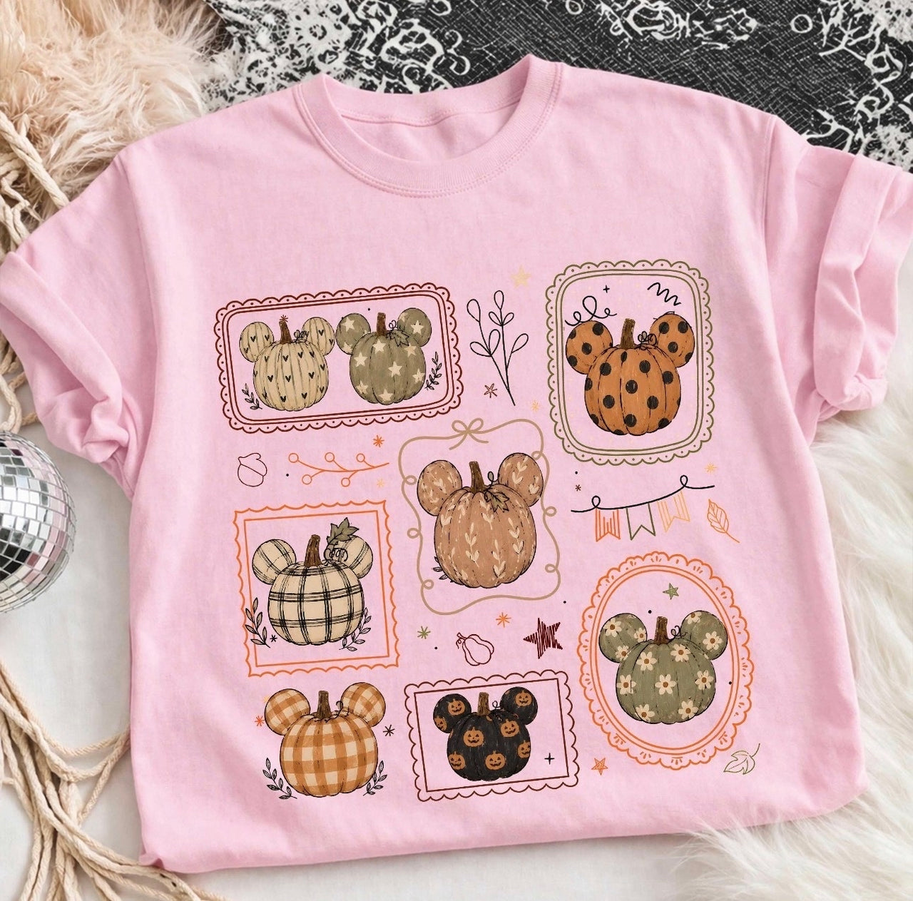 Blossom Patchwork Pumpkin Tee (Pre-Order)