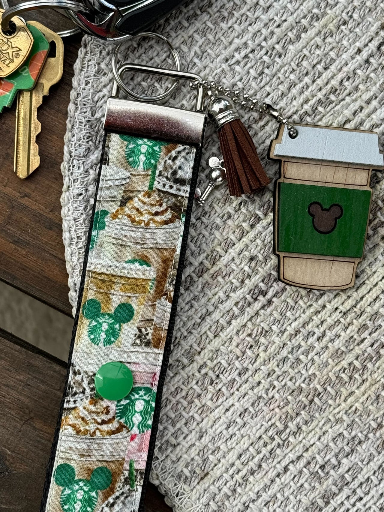 Coffee Keychain/ Ear Holder (Pre-Order