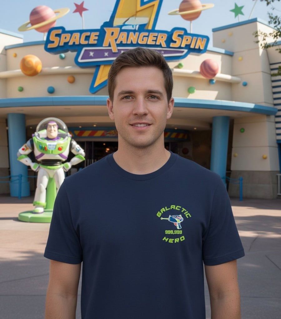 Navy Galatic Hero Tee  (Pre-Order)
