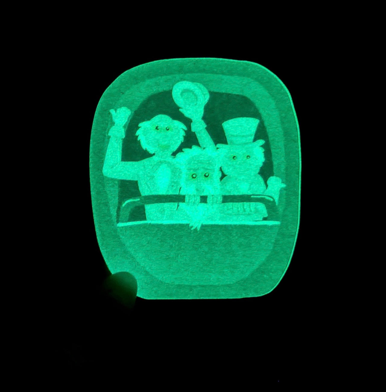 Doom Buggy Glow In The Dark Sticker  (Pre-Order)