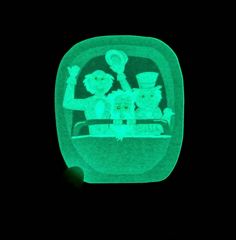 Doom Buggy Glow In The Dark Sticker  (Pre-Order)