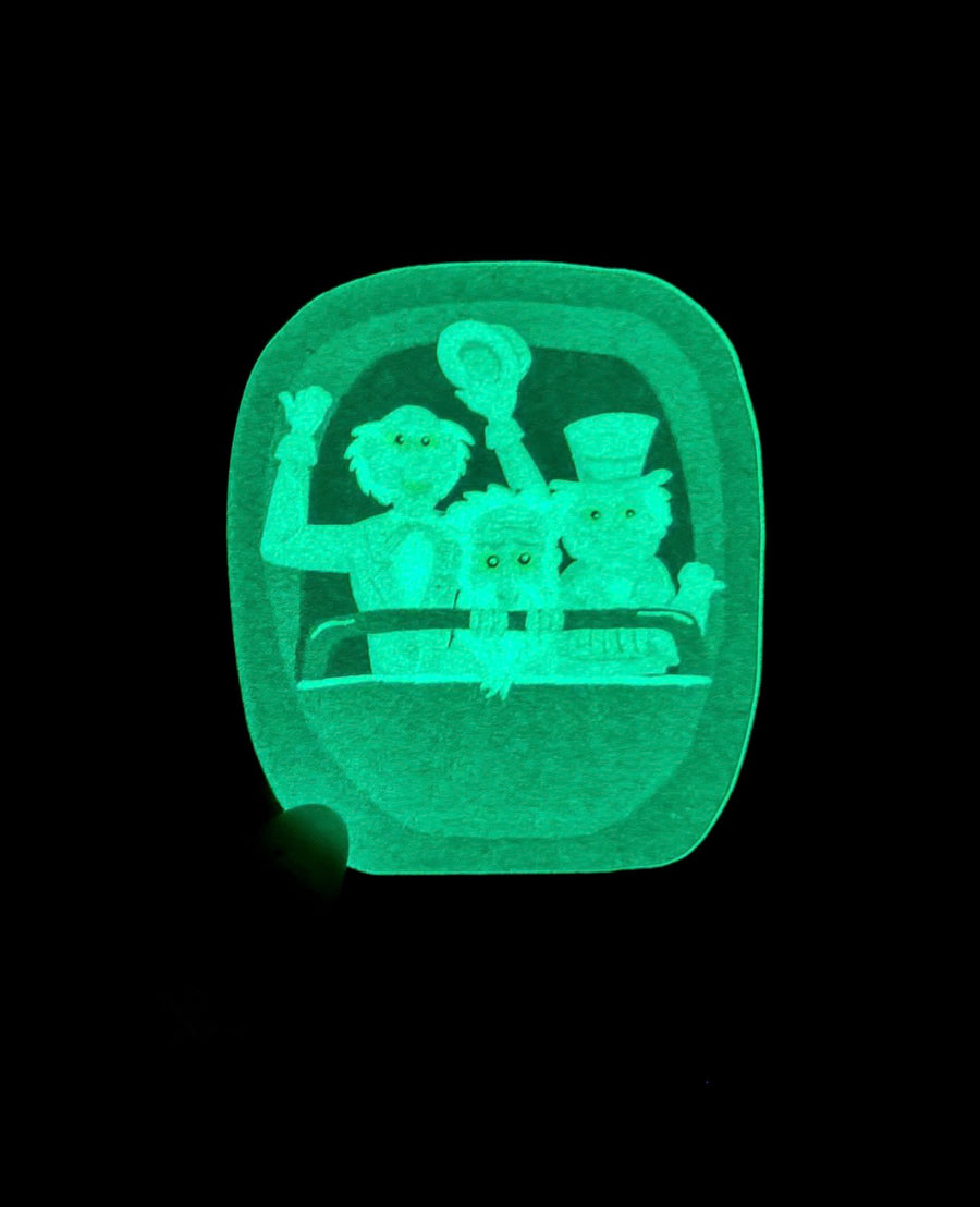 Doom Buggy Glow In The Dark Sticker  (Pre-Order)