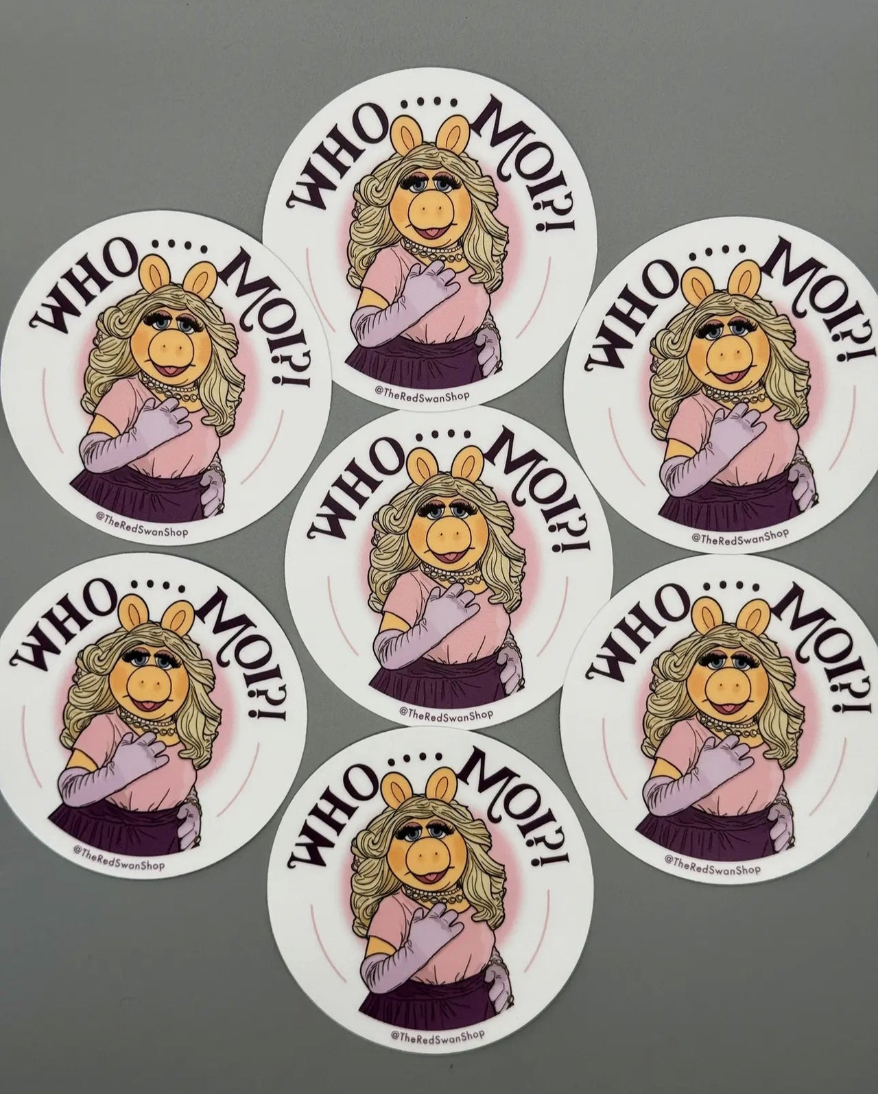 Who Moi Vinyl Decal
