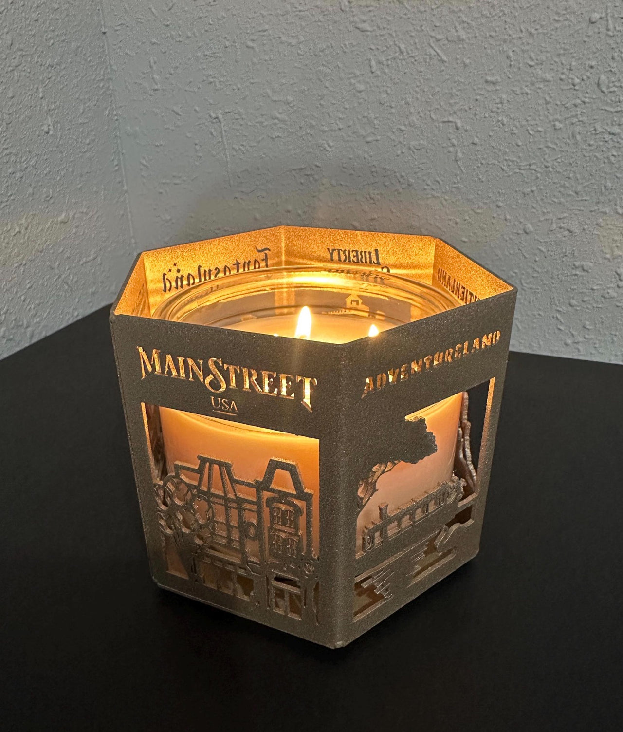 Candle Holder - Main Street Lands  (Pre-Order)