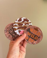 Thumbnail for Frontierland Fan Pin Back Button (Pre-Order)