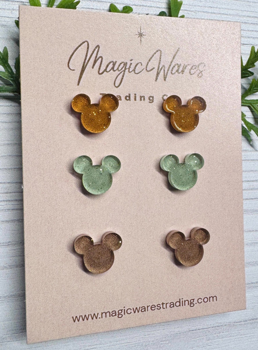 Wild West Trio Stud Earrings (Pre-Order)