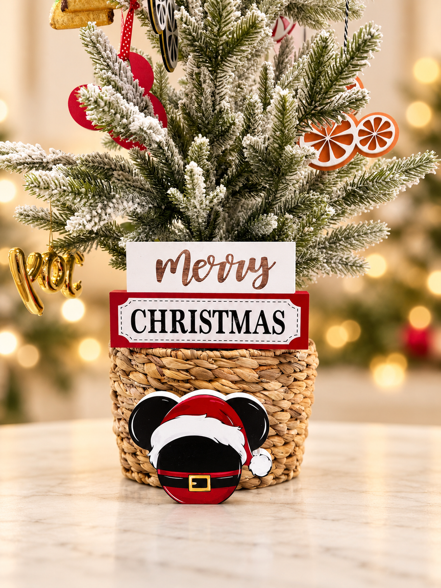 Layered 3 Piece Merry Christmas Sign  (Pre-Order)