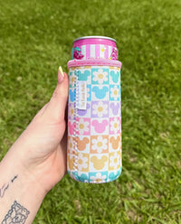 Thumbnail for Slim Can Flower Pastel Cup Sleeve  (Pre-Order)