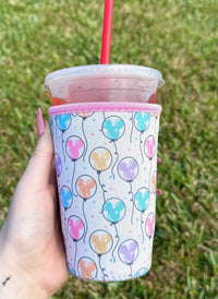 Thumbnail for Medium Mouse Balloon Cup Sleeve  (Pre-Order)