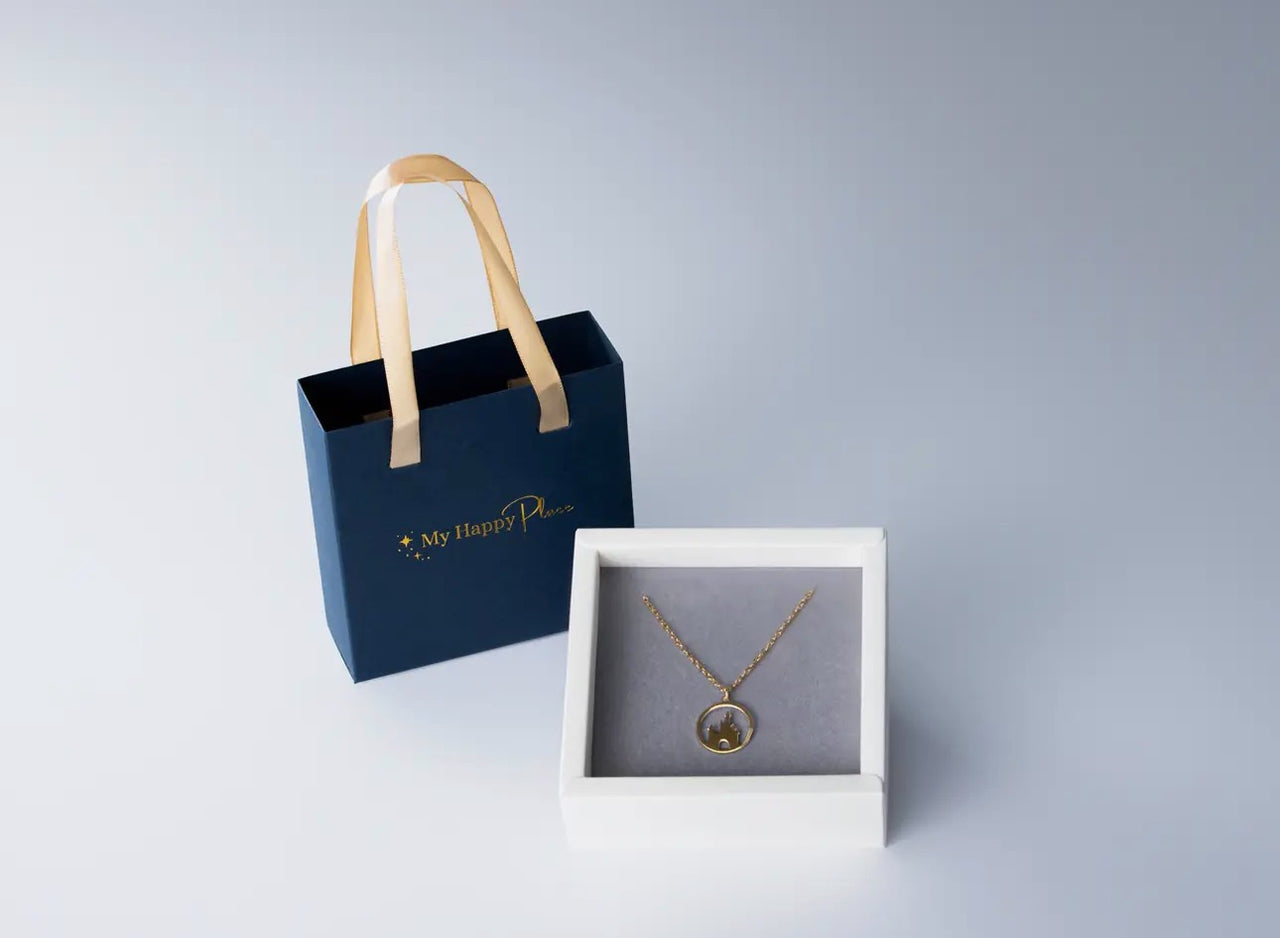 Necklace Gold Bubble Castle  (Pre-Order)