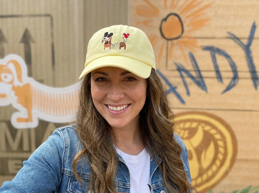 Yellow Park Slinky Embroidered Hat (Pre-Order)