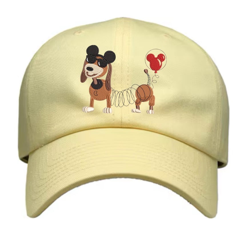 Yellow Park Slinky Embroidered Hat (Pre-Order)