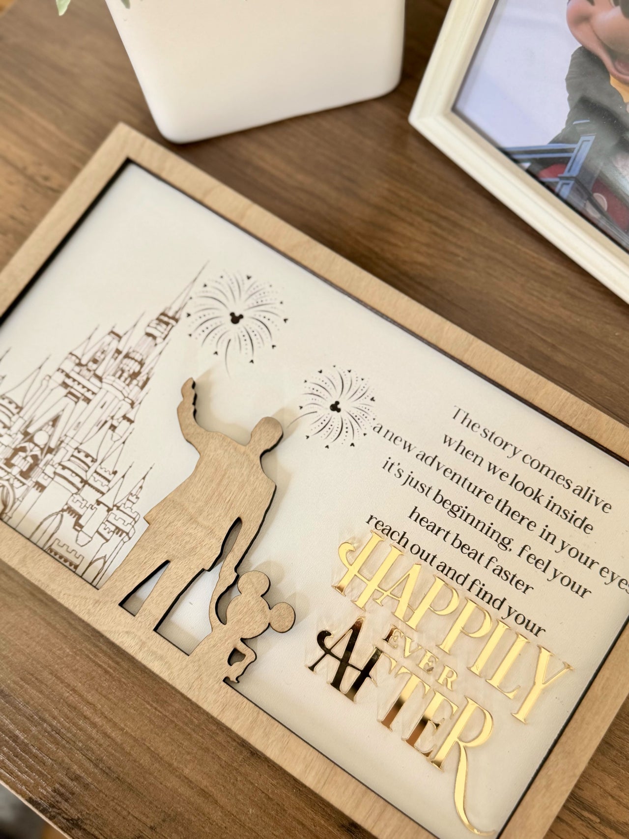 Happily Ever After Wooden Sign (Pre-Order)