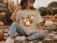 Thumbnail for Sandstone Pumpkin Patchwork Tee  (Pre-Order)