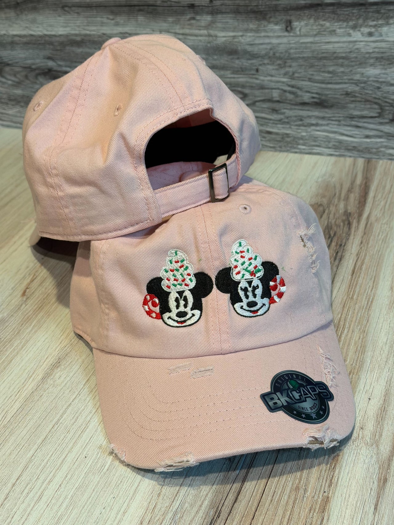 Regular Rose Embroidered Hot Cocoa Character Hat (Pre-Order)