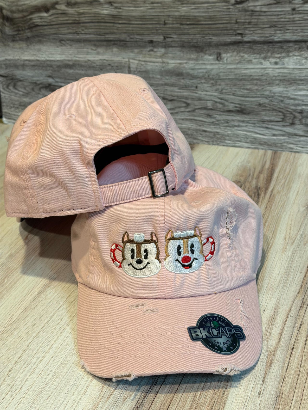 Regular Rose Embroidered Hot Cocoa Character Hat (Pre-Order)
