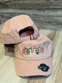 Thumbnail for Regular Rose Embroidered Hot Cocoa Character Hat (Pre-Order)