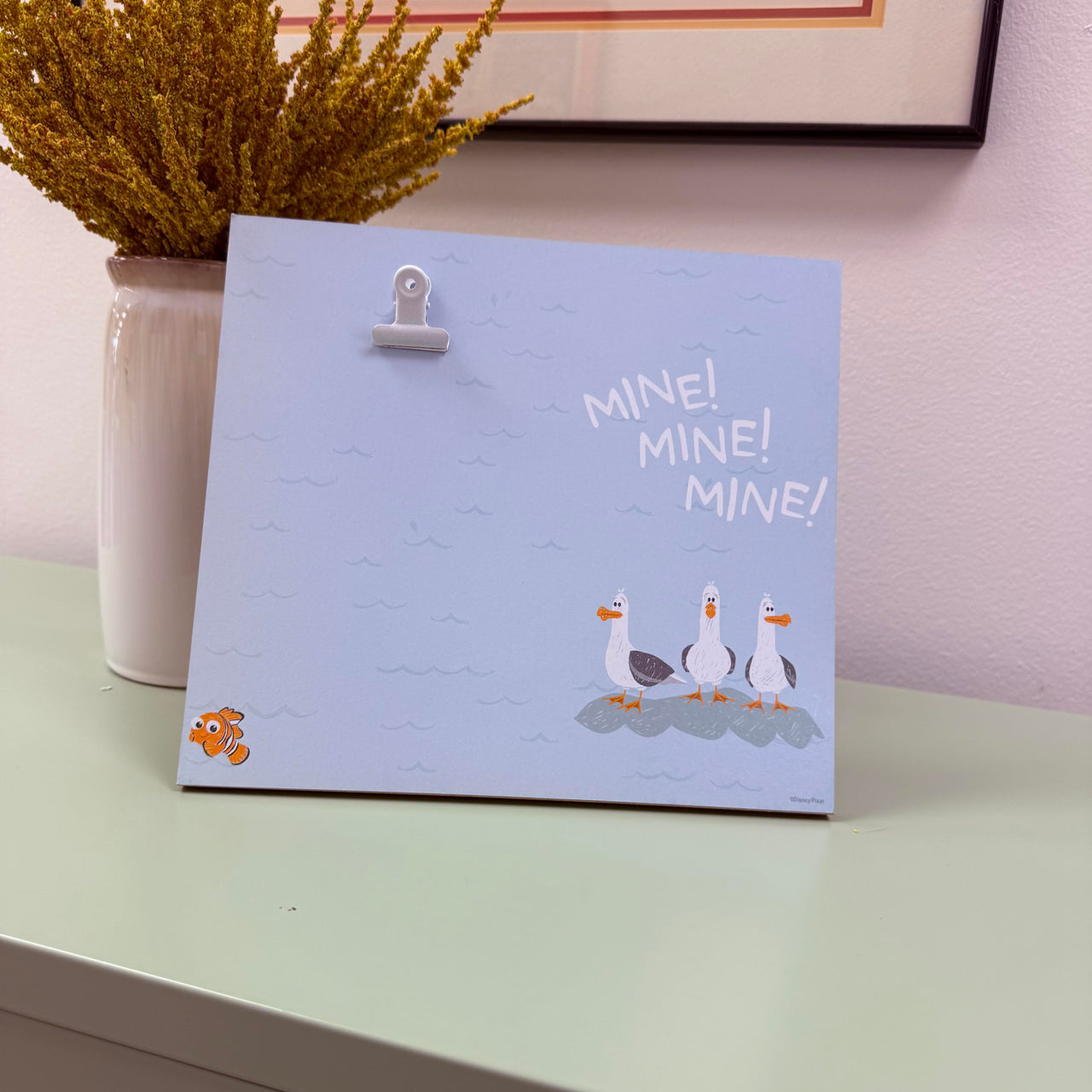 Seagulls Mine Mine Mine! Photo Clip Frame