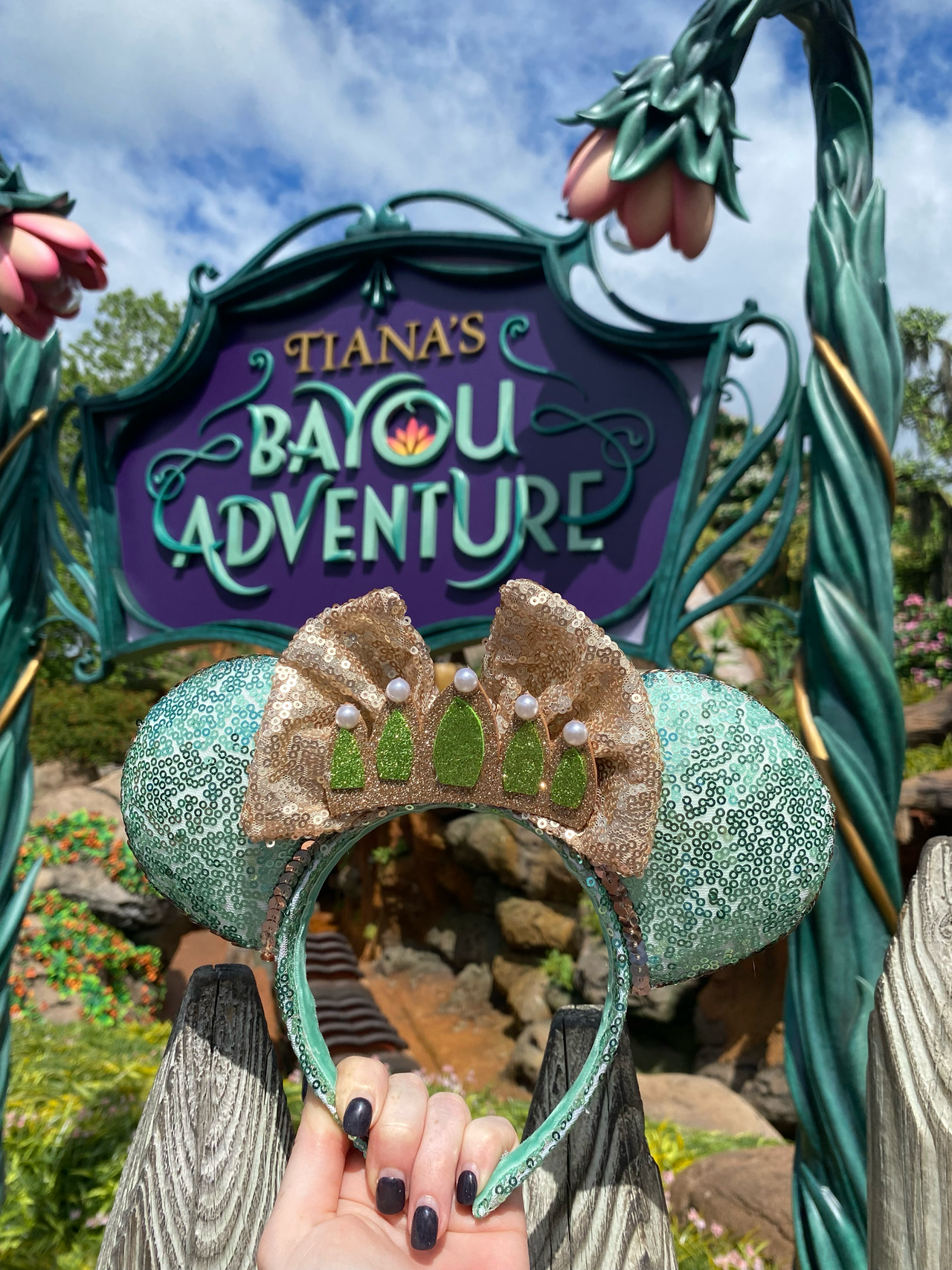 Bayou Princess Tiana Ears  (Pre-Order)