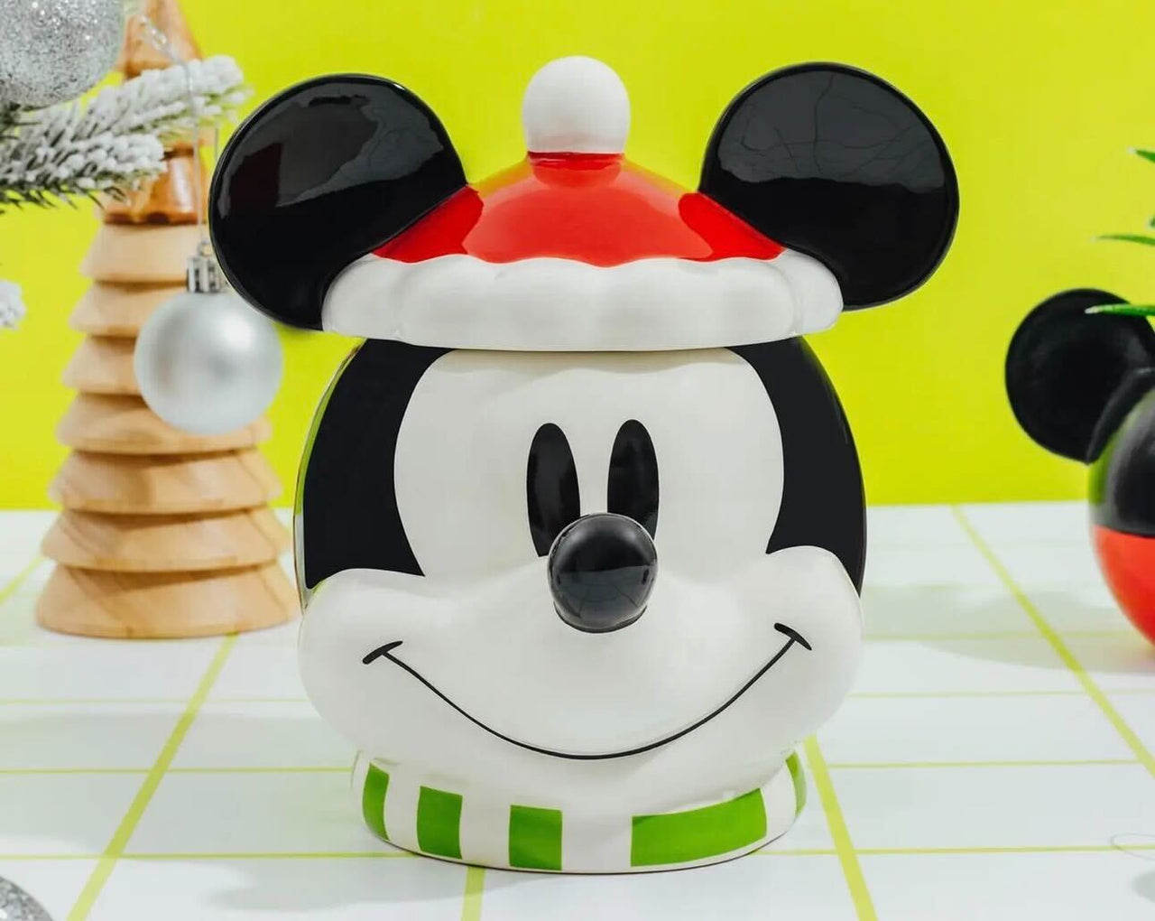 Santa Mouse Cookie Jar  (Pre-Order)