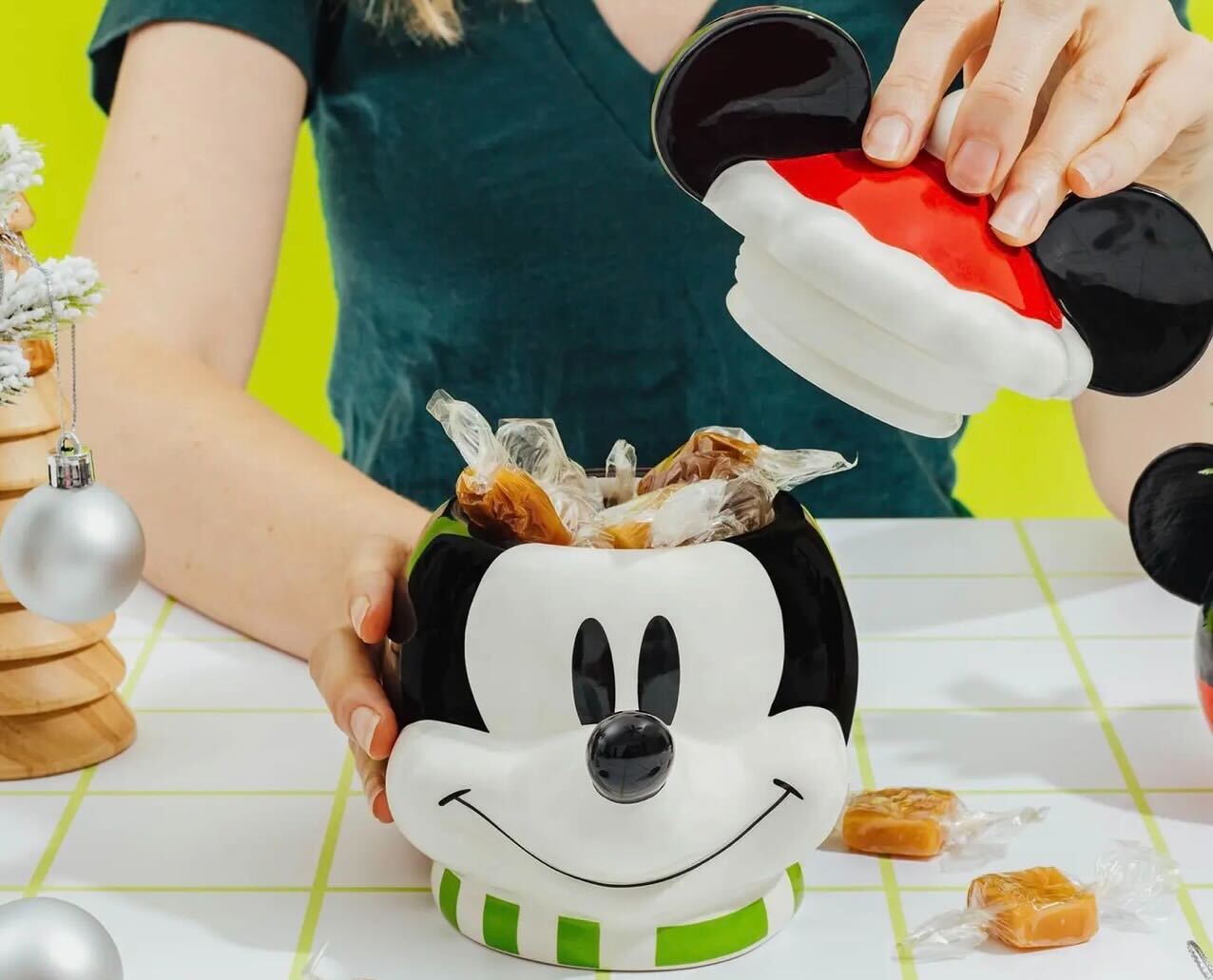 Santa Mouse Cookie Jar  (Pre-Order)