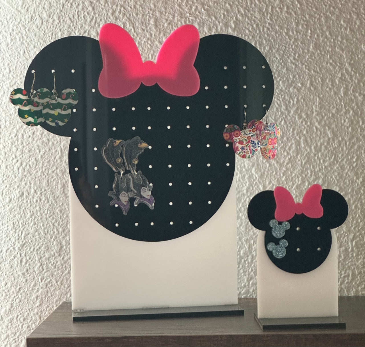 Acrylic Mouse Earring Holder