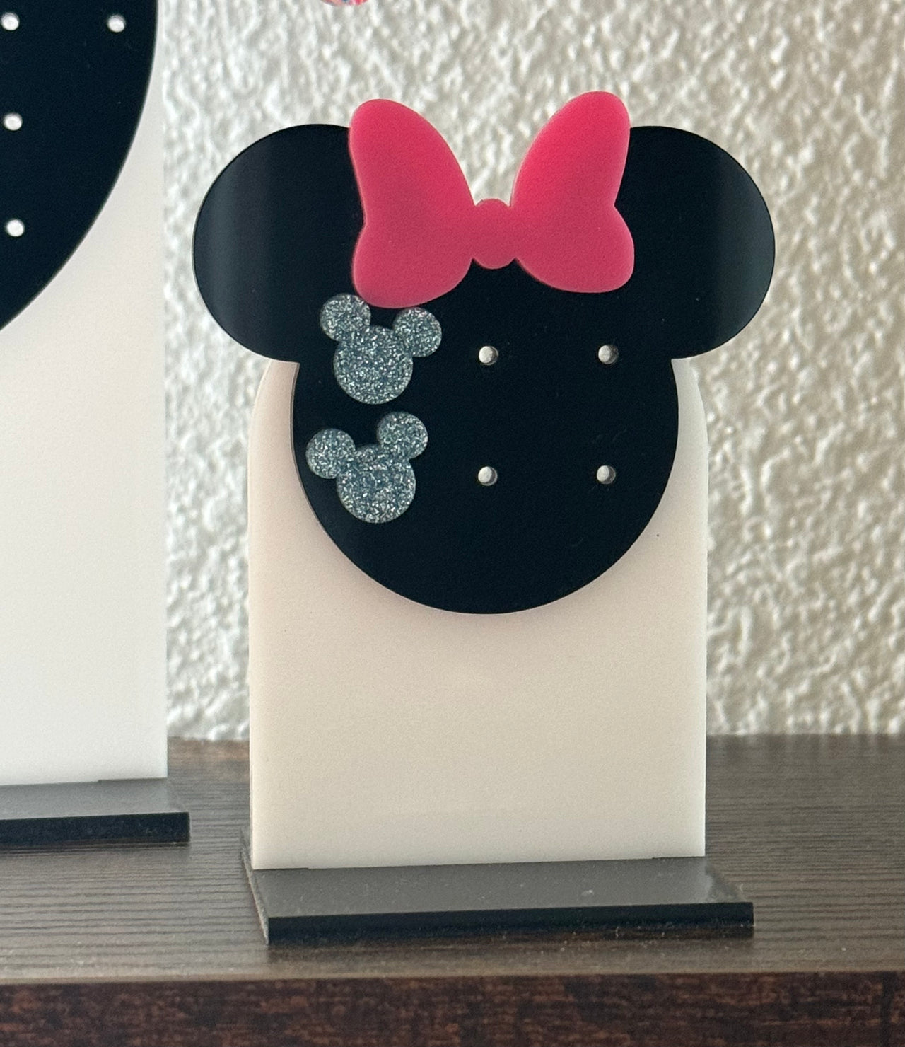 Acrylic Mouse Earring Holder